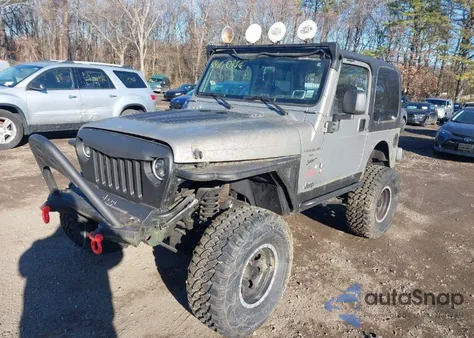 2000 Jeep Wrangler Sport z USA, uszkodzony, nr VIN 1J4FA49S1YP744786